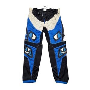 MSR Revolver Motocross Pants Blue Black White Mens Size 36 MX Dirt Bike Racing